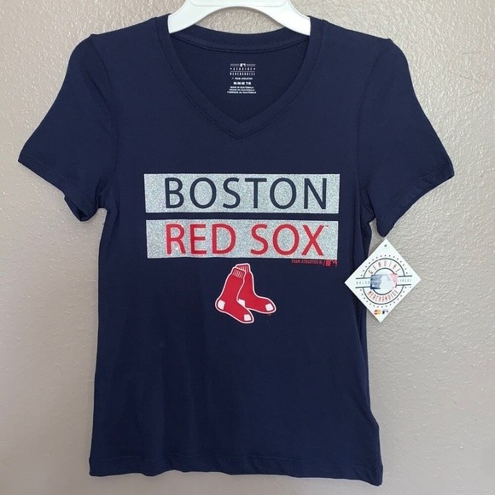 MLB Boston Red Sox girl team shirt M(7-8)